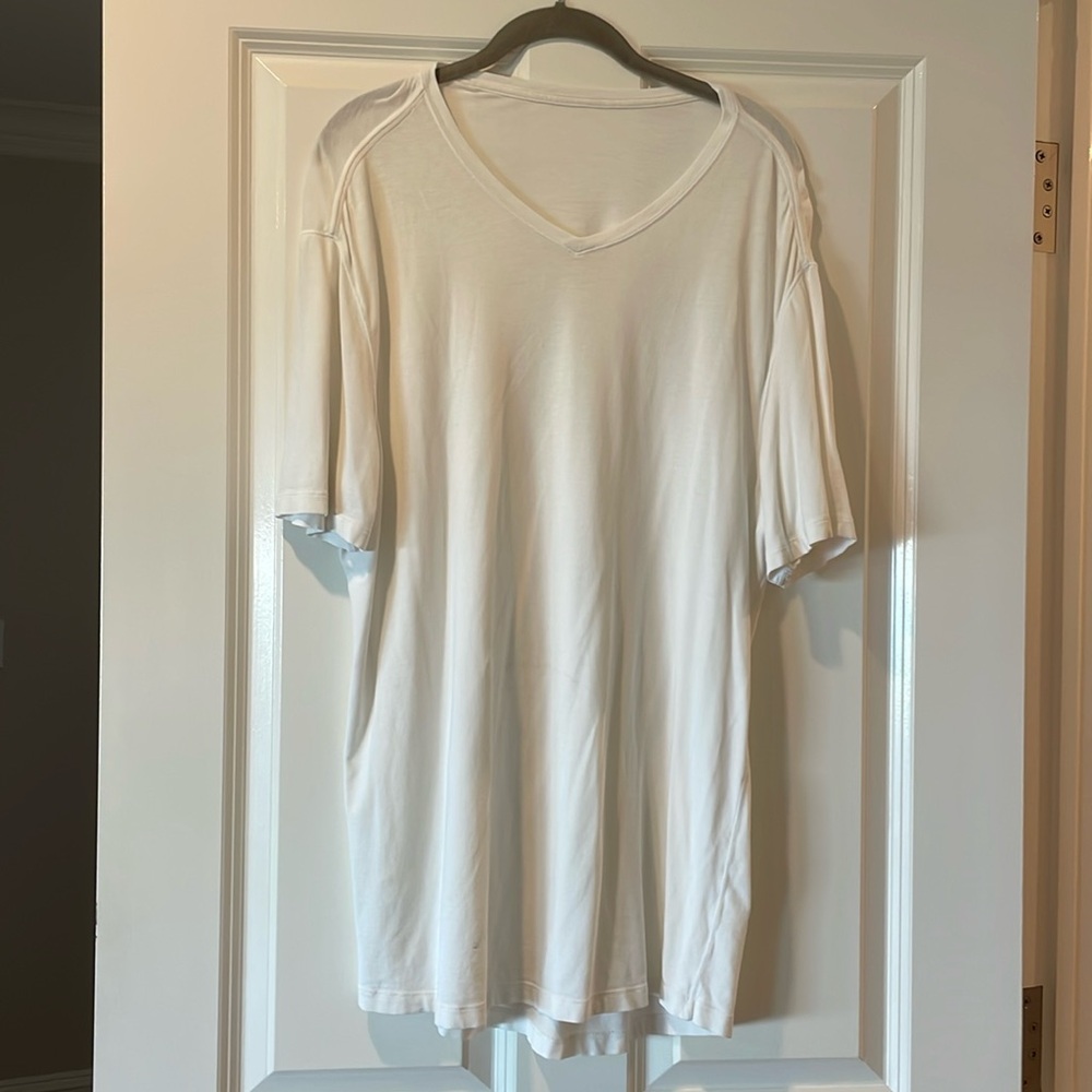 Mens Lululemon Athletica v neck shirt